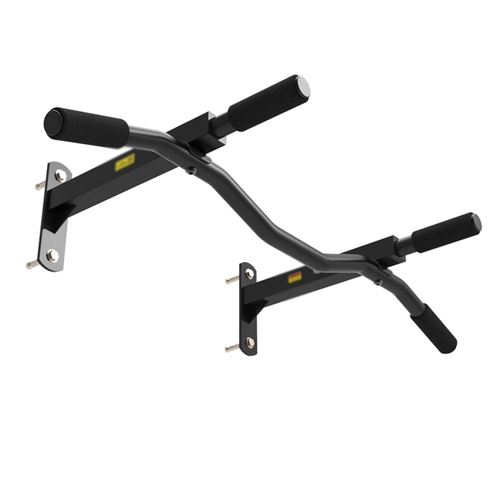 Gym Pull-up a Parete, Barre Orizzontali Montate a Parete per Interni Ed Esterni, Stazione di Sollevamento per Attrezzature da Palestra Domestica, Portante 150 kg / 330,7 Libbre Barra Trazioni