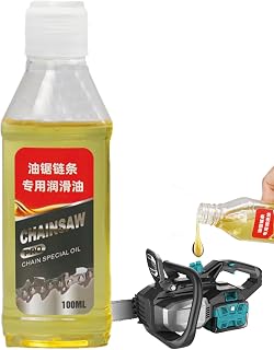 Chainsaw Lubricating Oil, Chainsaw Oil For Battery, 100ml Multi-Purpose Synthetic Lubricant Rustproof Deep-Penetrating Solvent For Hedge Trimmer, Sliding Door, Sewing Machine