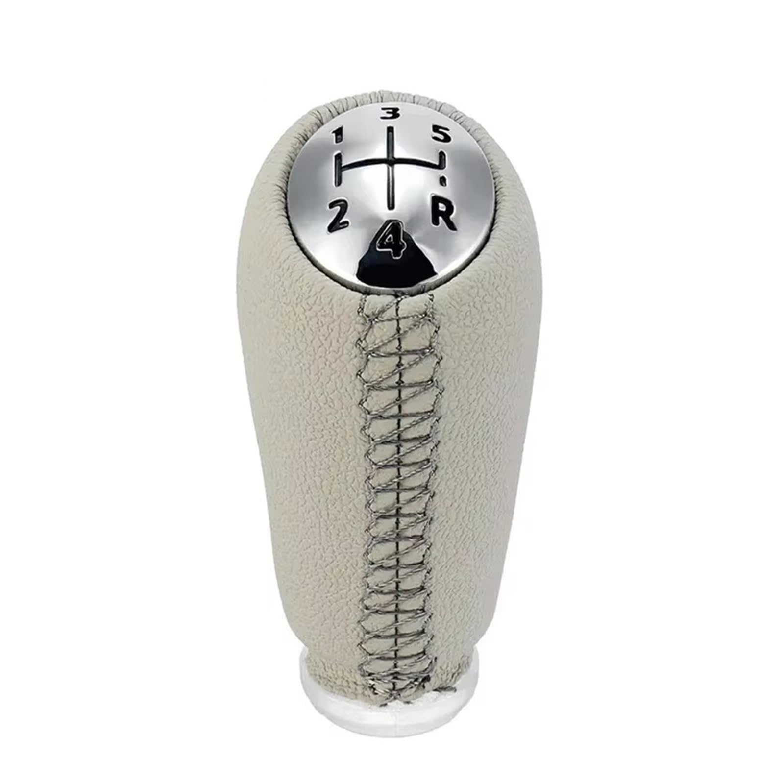 VBNYBA Car Shift Knob Lever Compatible with for Clio III MK2 2005 2006 2007 2008 2009 MT Gear Shift Knob Shifter Stick Headball Pen Ball Arm Matte Chromed