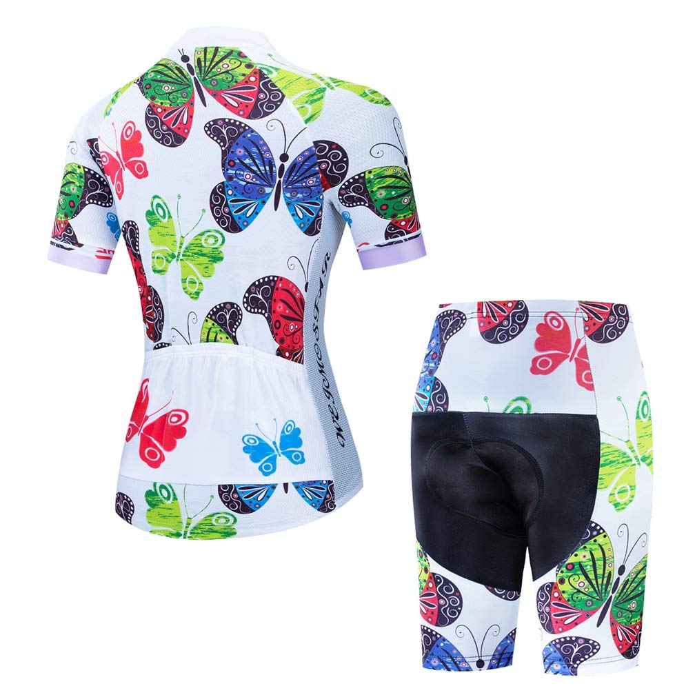 Women's Cycling Jersey Short Sleeve Bike Bicycle MTB Cycling Clothing Sets