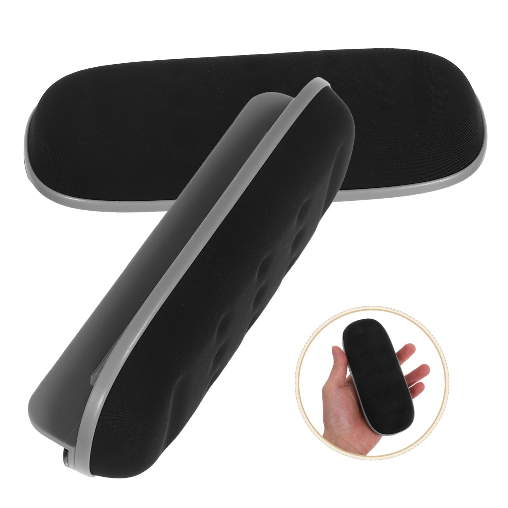 Homoyoyo 1 Par De Reposabrazos Para Escritorio, Reposabrazos Para Oficina Y Hogar, Antideslizantes, Fáciles De Limpiar, Diseño Duradero Y Elegante.