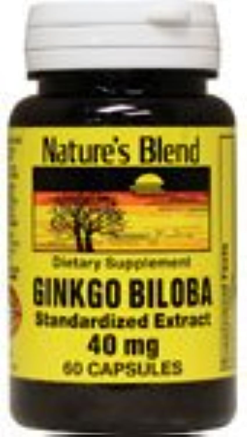 Ginkgo Biloba 40 mg 60 Caps by Nature’s Blend Ginkgo Biloba 40 mg 60 Caps by Nature’s Blend