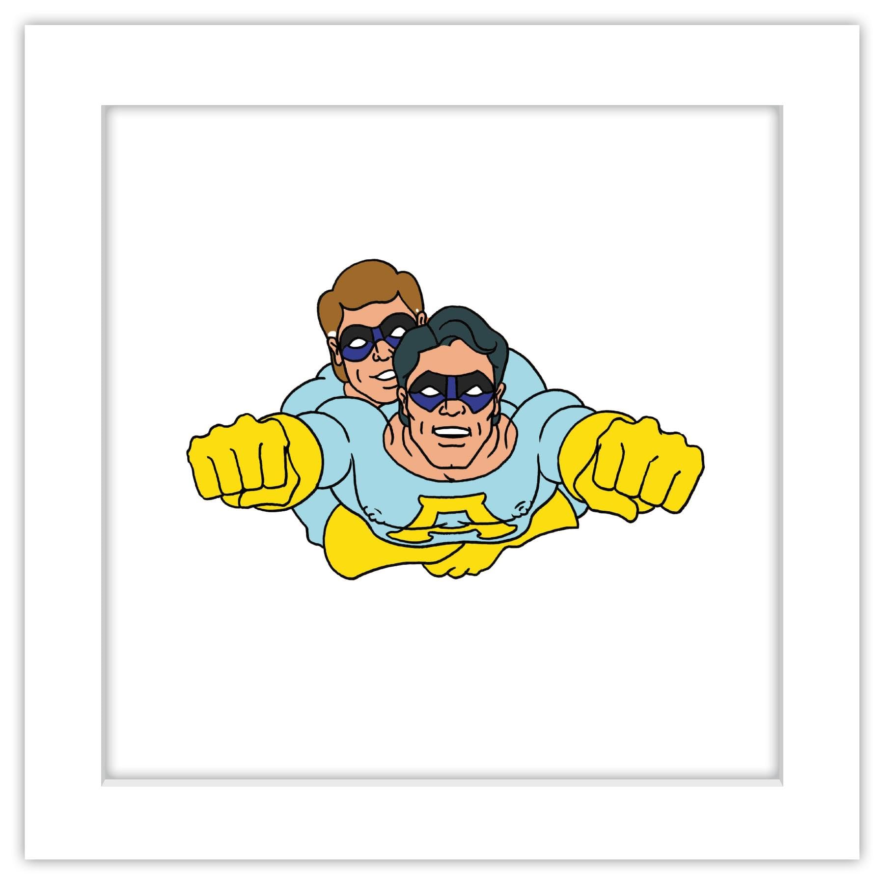 Amazon.com: Trends International Gallery Pops Saturday Night Live -  Ambiguously Gay Duo Flight Graphic Wall Art, 12 x 12 Gallery Pops Wall  Art, White Framed Version: Posters & Prints