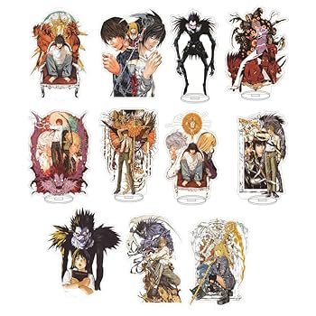 DEATH NOTE 夜神月&弥海砂&リューク&レム アクリルコースター計9点 DEATH NOTE 夜神月&弥海砂&リューク&レム アクリルコースター計9