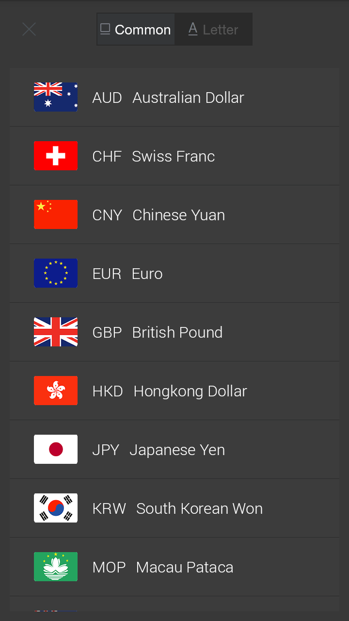 Currency360 - beautiful currency convertor - App on Amazon Appstore