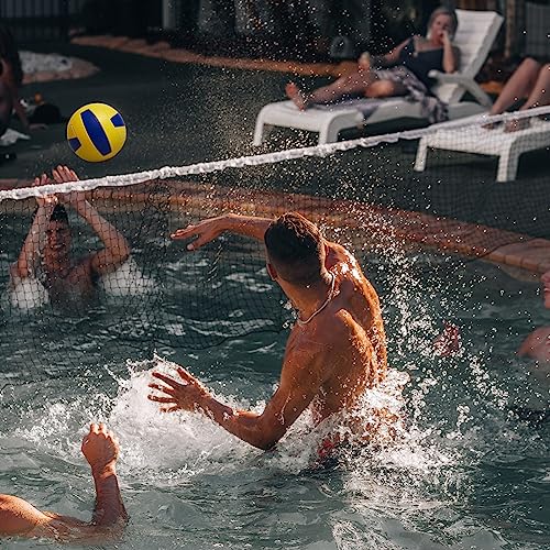 Lemondo Volleyball PU weich offizielle Größe 5 wasserdicht Beachvolleyball Sandsport Sommergeschenk Ball für Indoor Outdoor(mit Pumpe)