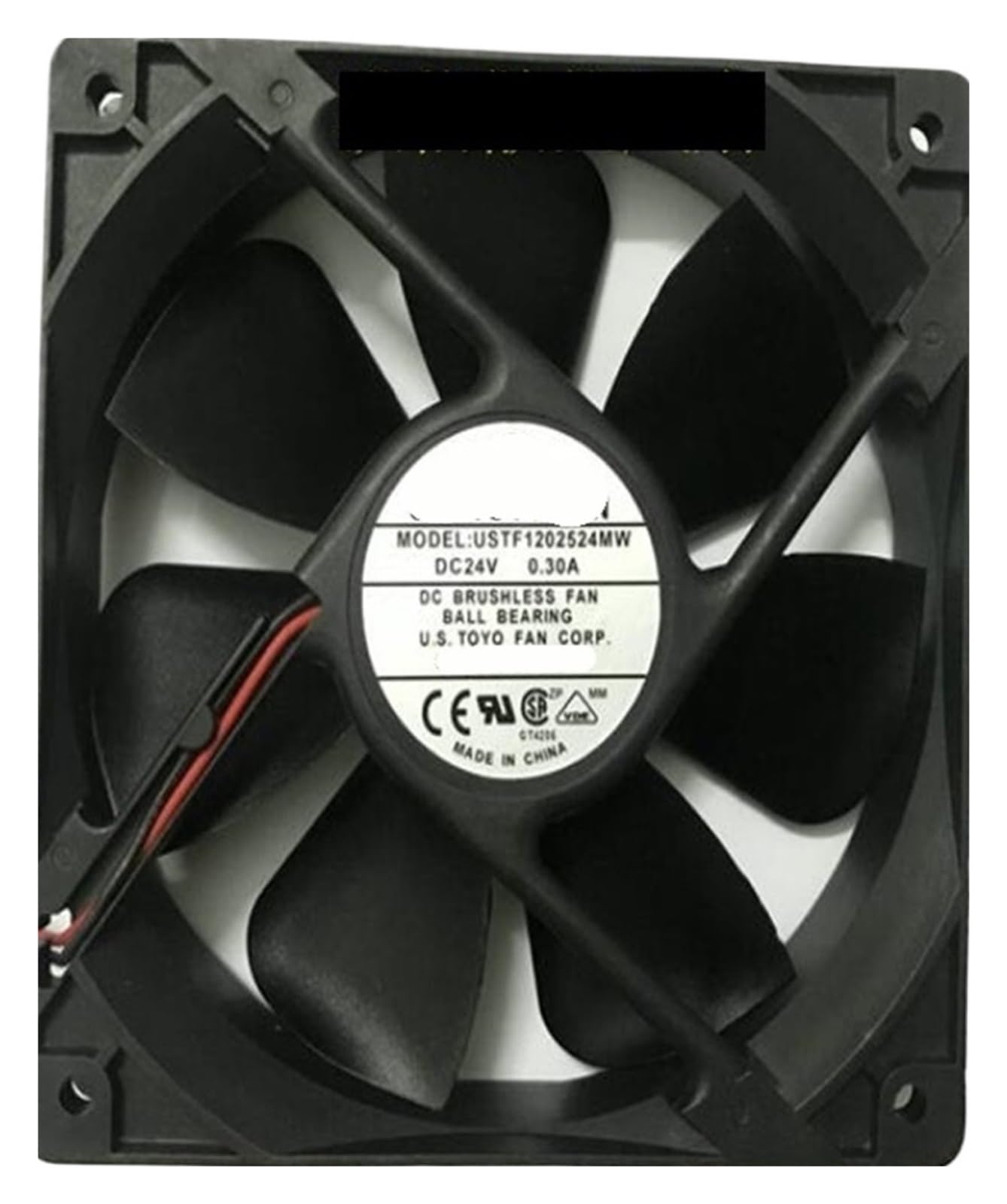 GJEXXPTST USTF1202524MW 24V 0.30A 12CM 12025 Fan