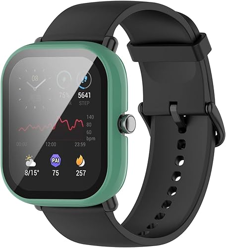 Miniatura 5 de TenCloud Protector de pantalla compatible con Amazfit Bip U Pro, fundas de accesorios para relojes inteligentes, resistentes a los arañazos,
