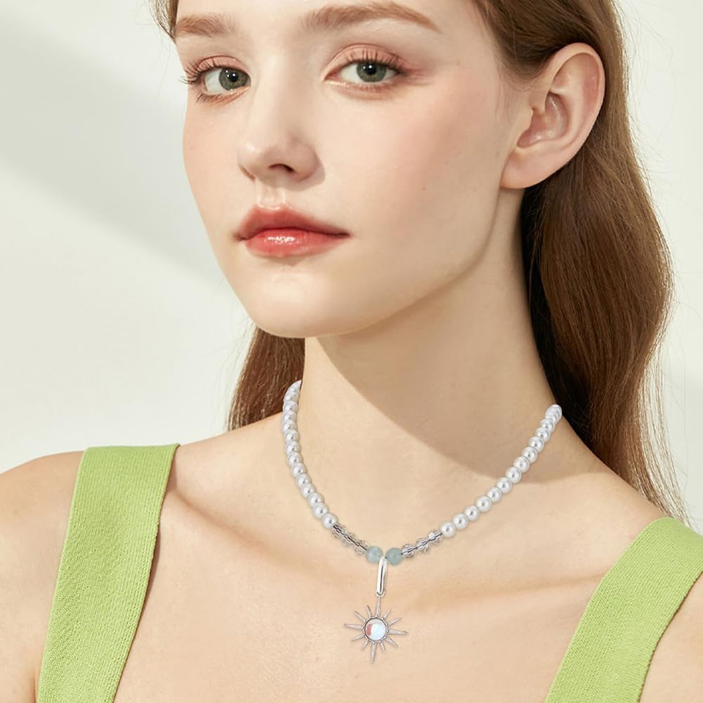 Beebeecraft 1 Box 6Pcs 3 Styles Ice Pick Pinch Bails 925 Sterling Silver Snap On Bails Hook Pendant Clasps for Neckalce Jewellery DIY Craft Making (Pin: 0.8/1mm)