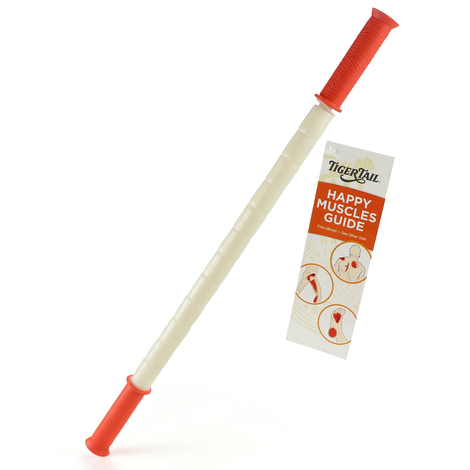 Tiger Tail The Stick - Bendy 22” Flexible Muscle Roller Stick for Myofascial Release & Trigger Points - Bendable Deep Tissue Massager for Legs, Back,