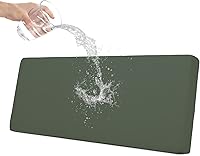 Vista 97 de Easy-Going Funda de cojín 100% impermeable para asiento de sofá, funda de cojín elástica de muebles, para niños, mascotas, cojín de sofá biplaza