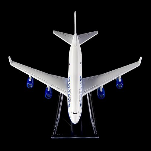 Miniatura 2 de 24-Hours La Rusia B747 Aleación Metal Modelo Avión Regalo de Cumpleaños Modelos Avión Regalo de Navidad 1:400