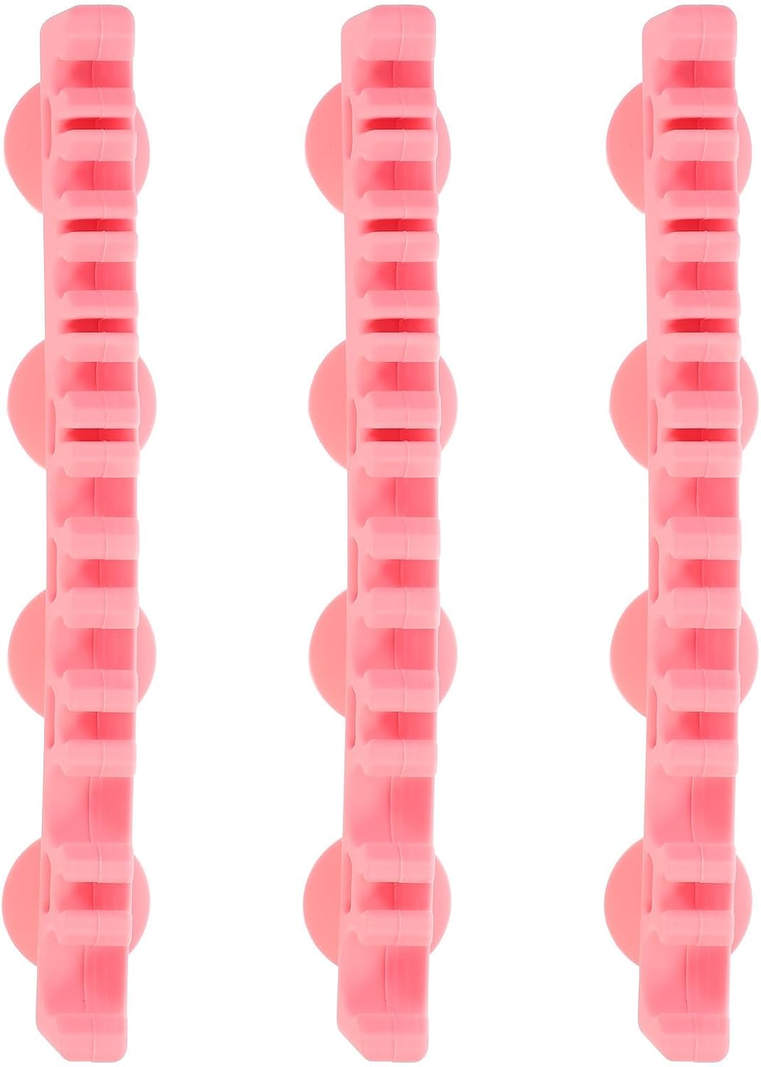 Silicone Rack Makeup Brush Drying Holder with Multiple Slots 3pcs