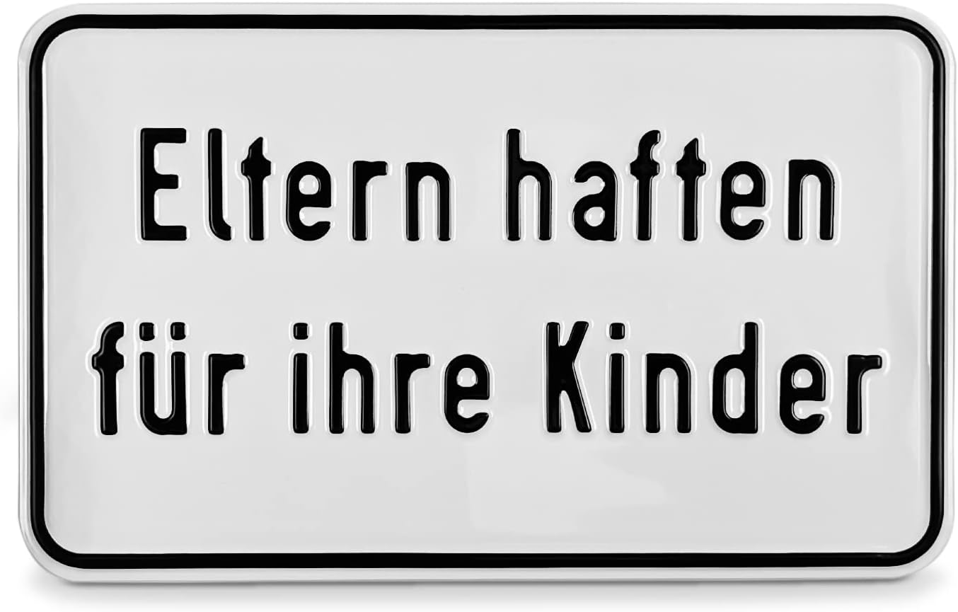 Schild Privatgrundstück Eltern Haften Für Ihre Kinder SafetyMarking® Hinweisschild "Eltern haften für ihre Kinder" | BxH: 25