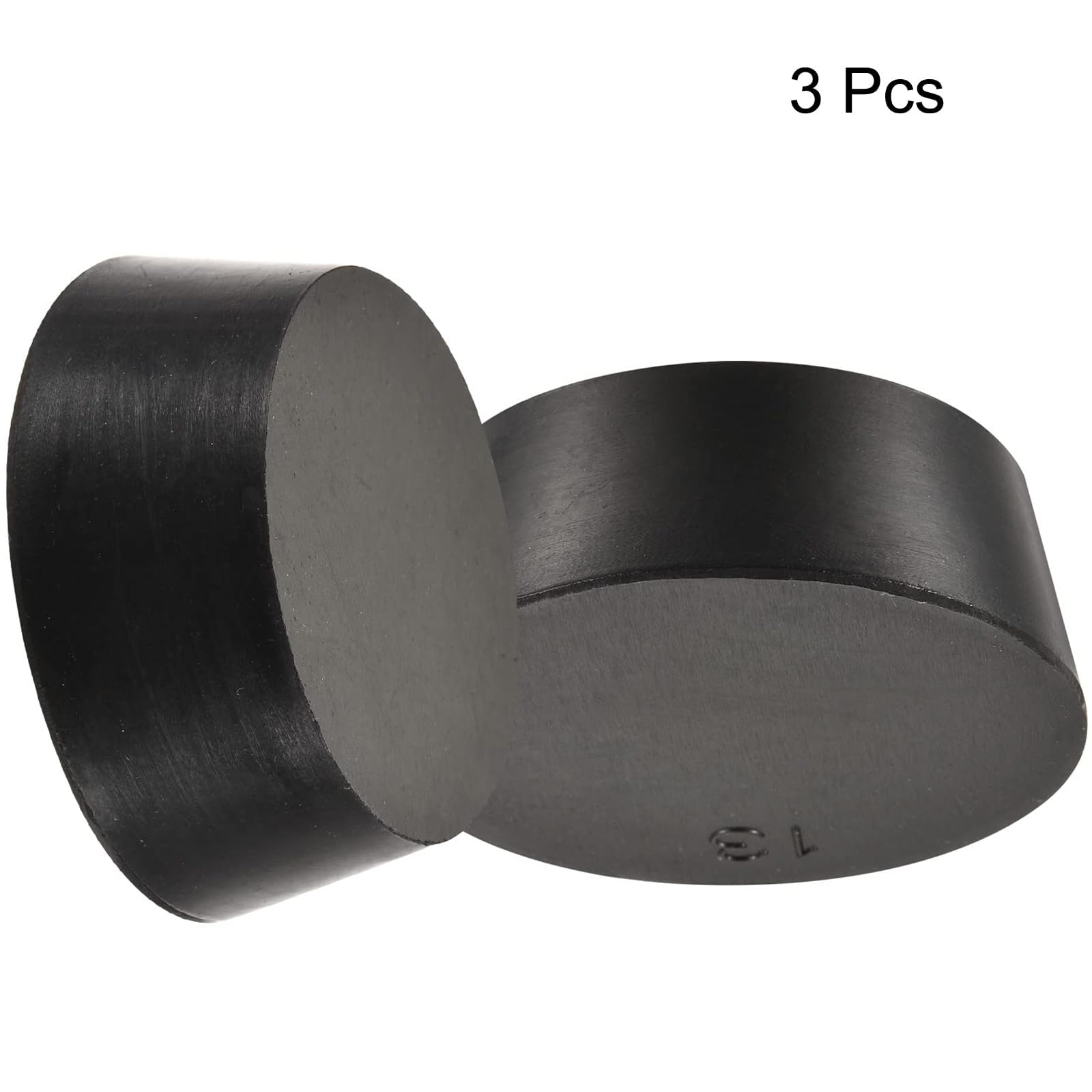 TOP-VIGOR 3Pcs Rubber Tapered Plug, 58mm to 68mm Solid Silicone Stopper - Image 3
