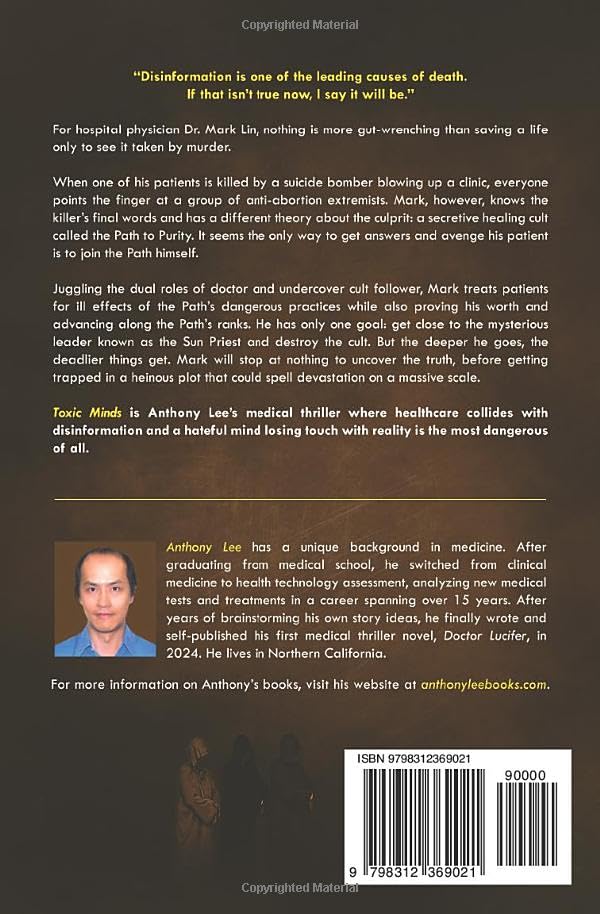 Toxic Minds (Dr. Mark Lin Medical Thrillers) - Image 2