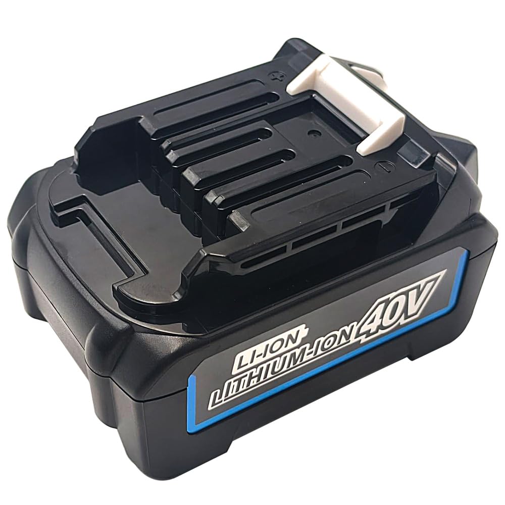 Lot de 2 batteries de rechange BL4020 40 V 2,0 Ah Li-ion pour Makita BL4020 MAX XGT Compatible avec Makita 191L29-0 191B36-3 BL4025 191B26-6 BL4050B BL4040