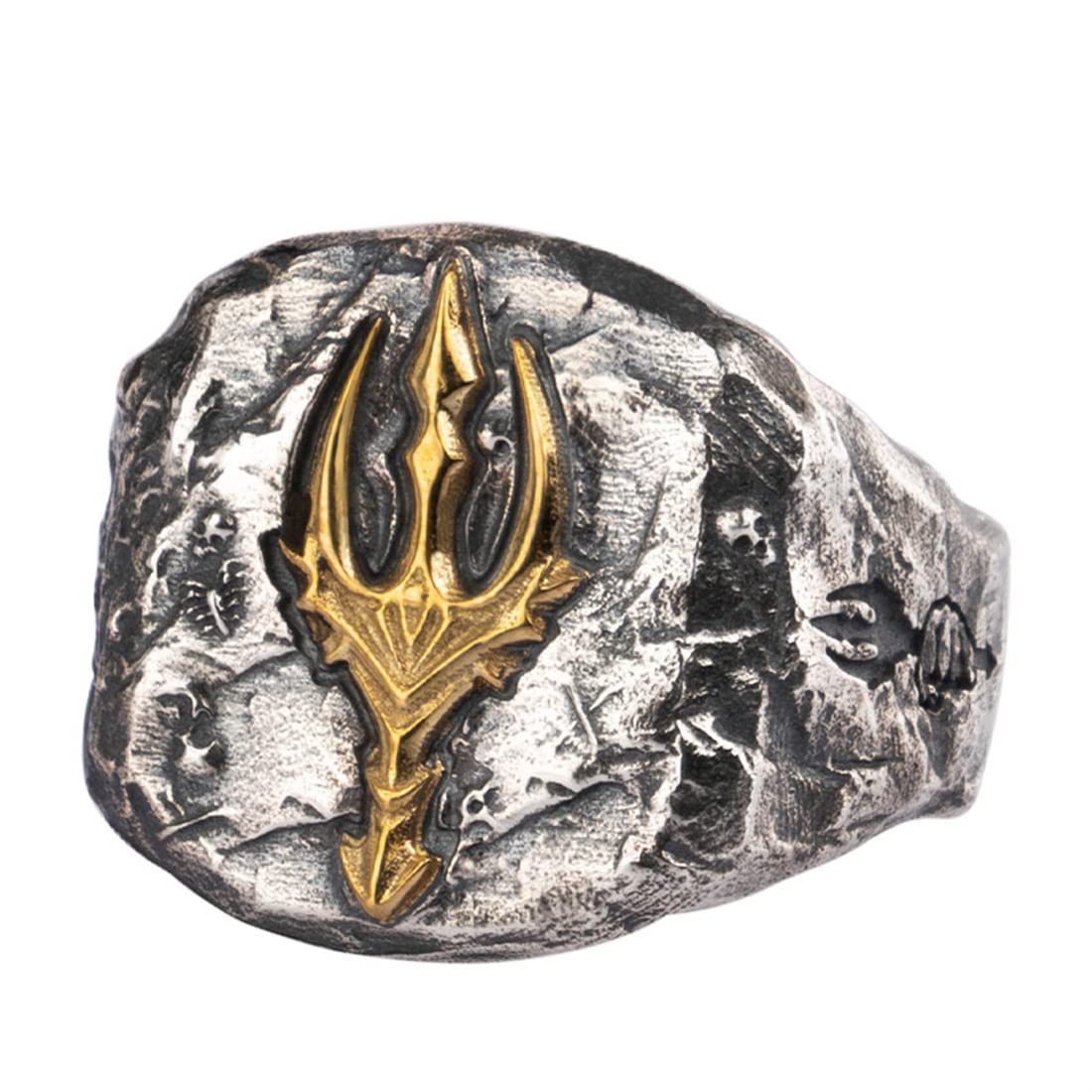 hixswnu Vintage-ring aus Sterlingsilber, verstellbares offenes Design für den Zeigefinger, einzigartiger nautischer Stil