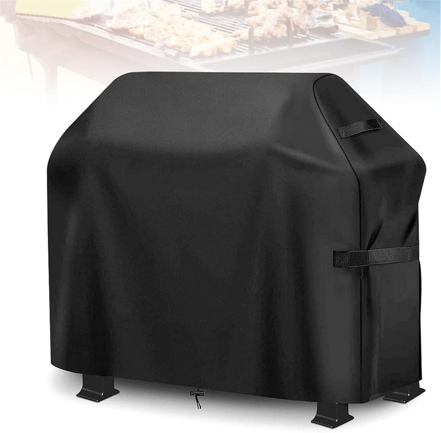 BBQ Grill Cover 55 Inch, 600D Heavy Duty Grill Cover