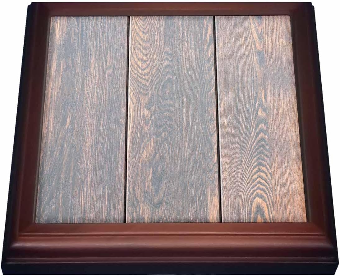 3dRose Trivet, 8 by 8-Inch, Brown