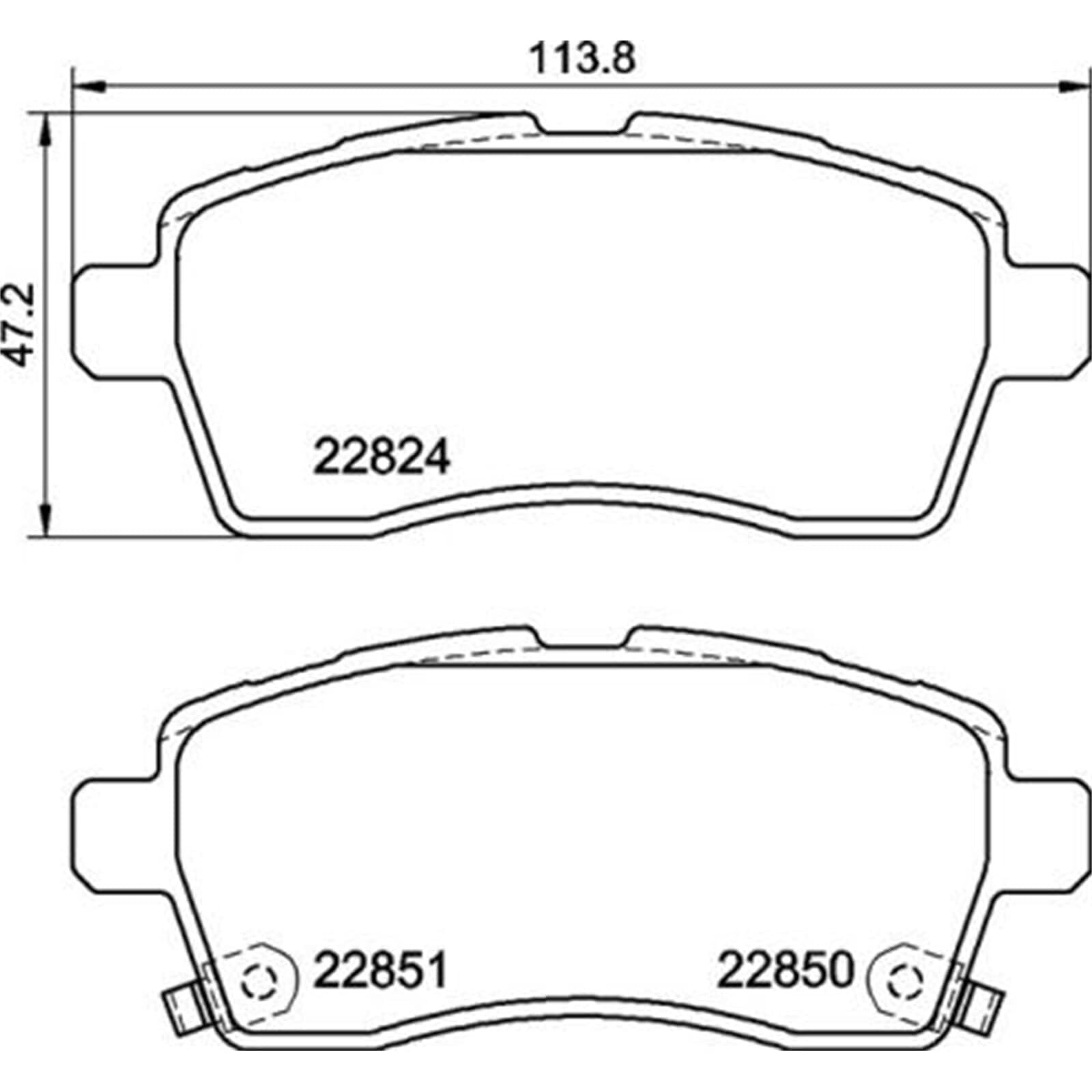 Zestaw Klocków Hamulcowych BREMBO P 79 037 przód
