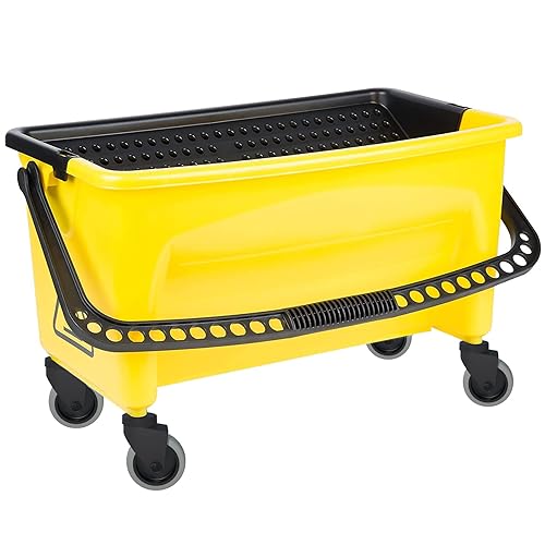 Miniatura 5 de AAGUT Juego de 8 ruedas de repuesto para cubo de fregona de 3 pulgadas para modelos comerciales Rubbermaid y WaveBrake, ruedas giratorias de