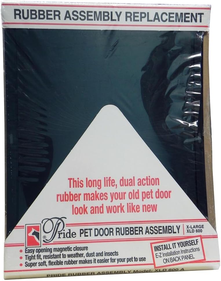 Doors Rubber Assembly Replacement Pet Door Flap - XLarge 21.5" L x 16.5" W