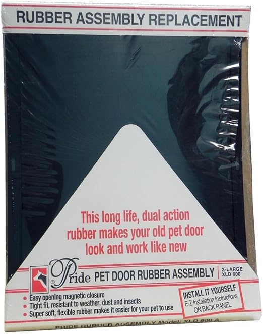 Doors Rubber Assembly Replacement Pet Door Flap XLarge