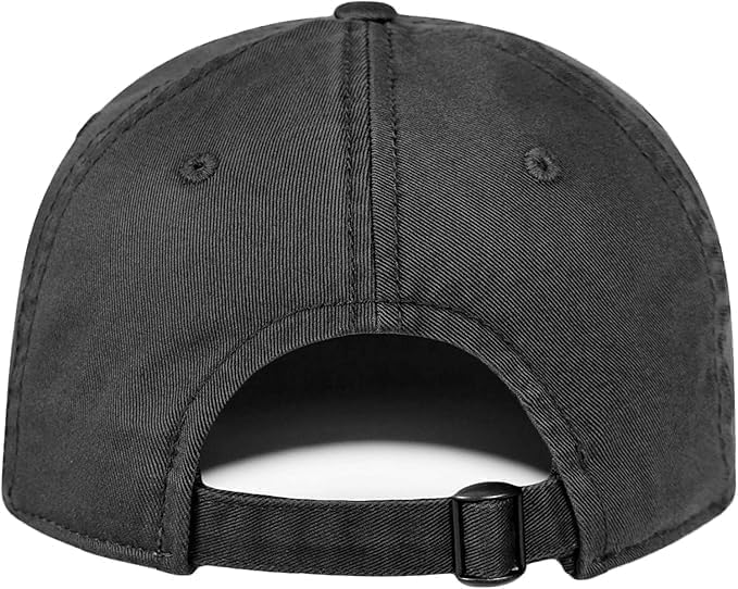 Collegiate Charcoal Team Logo Adjustable Hats