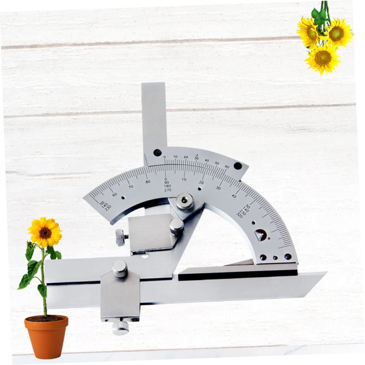 Angoily Digital Goniometer 0-320 Degree Precision Protractor Universal Angle Measuring Tool for Woodworking