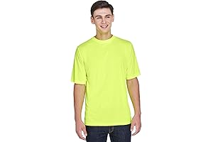 TT11 Men's Zone Performance T-Shirt: Enhance Visibility with Safety Yellow