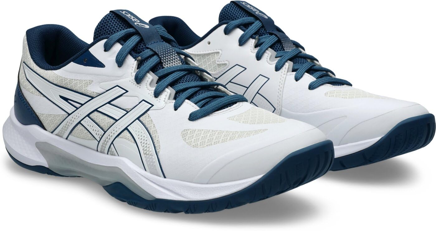 ASICS Gel-Tactic 13 White/MAKO Blue - 11,5/46