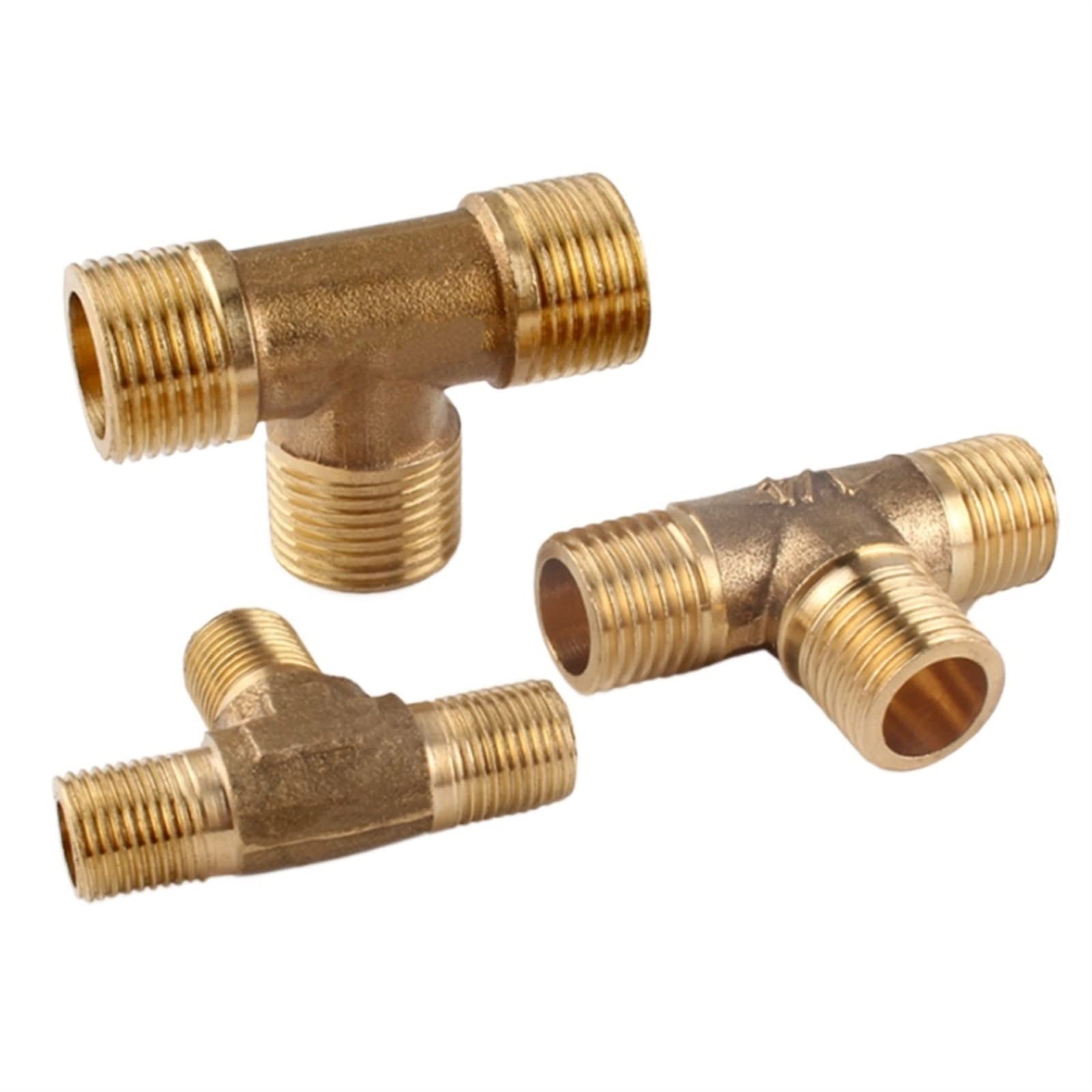 T-stuk messing, 12 mm, knel - Messing Knelfitting - Technische