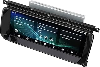 Estéreo do Carro, Reprodutor Multimídia do Carro Navegação Gps 10.25in Sem Fio Carplay Ips Tela de Toque 5.0 para Range Rover Evoque L538 (4+64G)