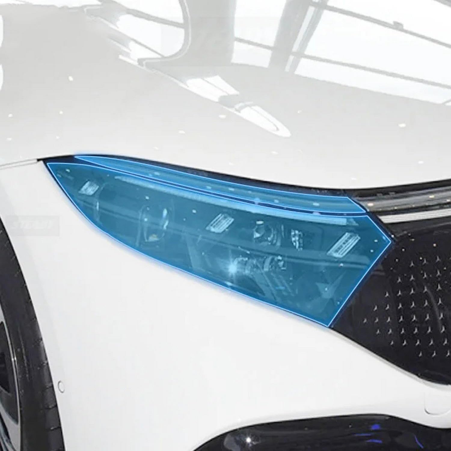 Film TPU phare Mercedes EQS protection haut de gamme