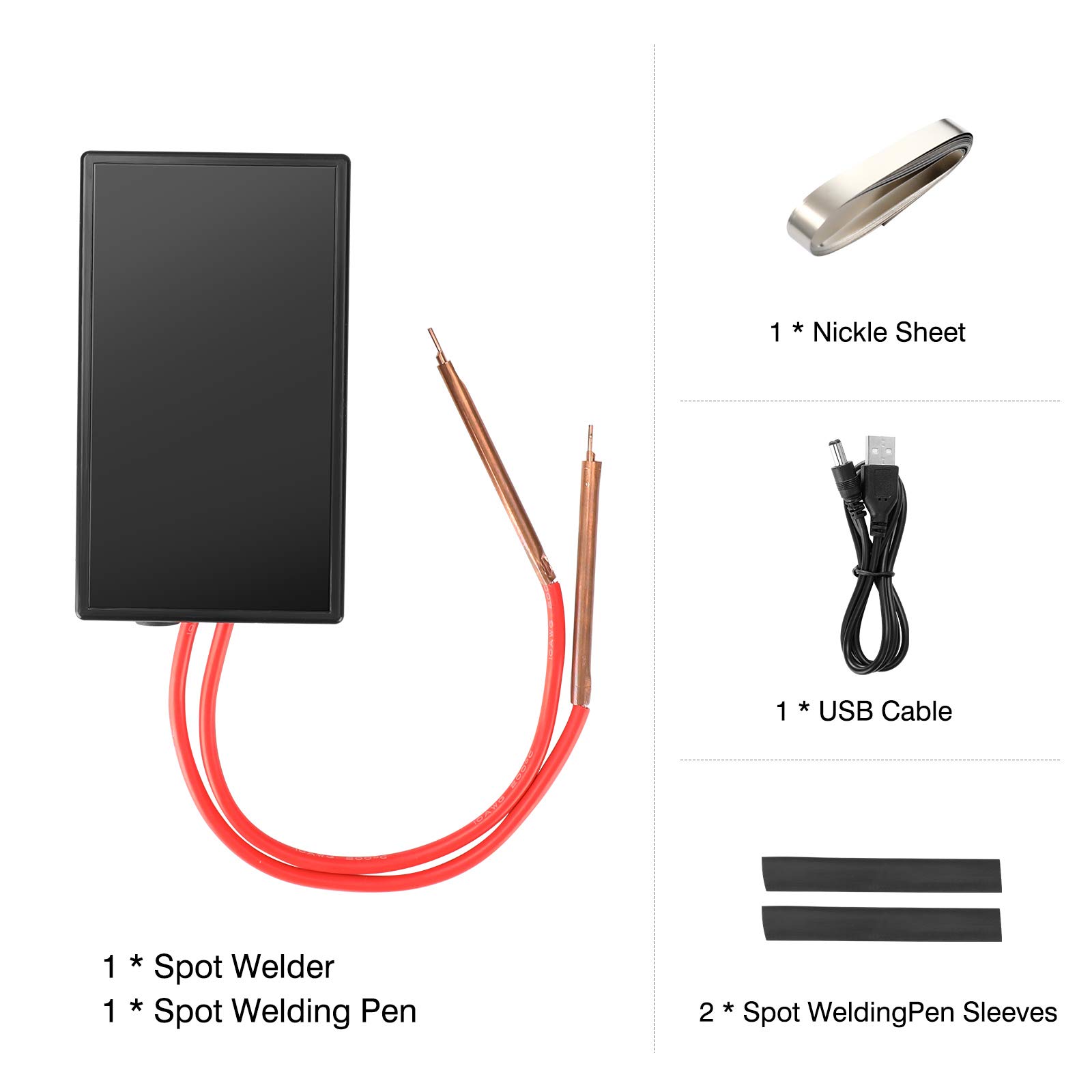 Mini Spot Welder, Battery Handheld Spot Welder 6 Gear Adjustable Mini