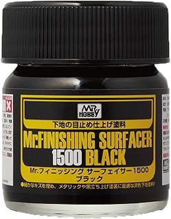 Mr. Finishing Surfacer 1500 Black Bottle