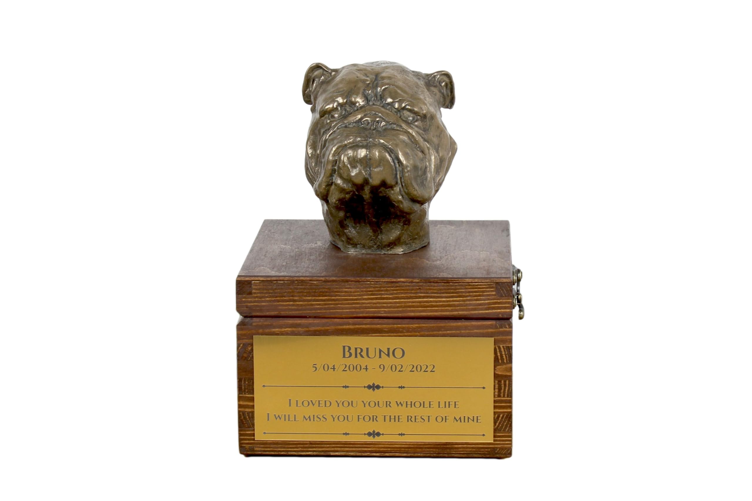 Urne chien Bulldog Anglais pour surmonter la perte de votre animal