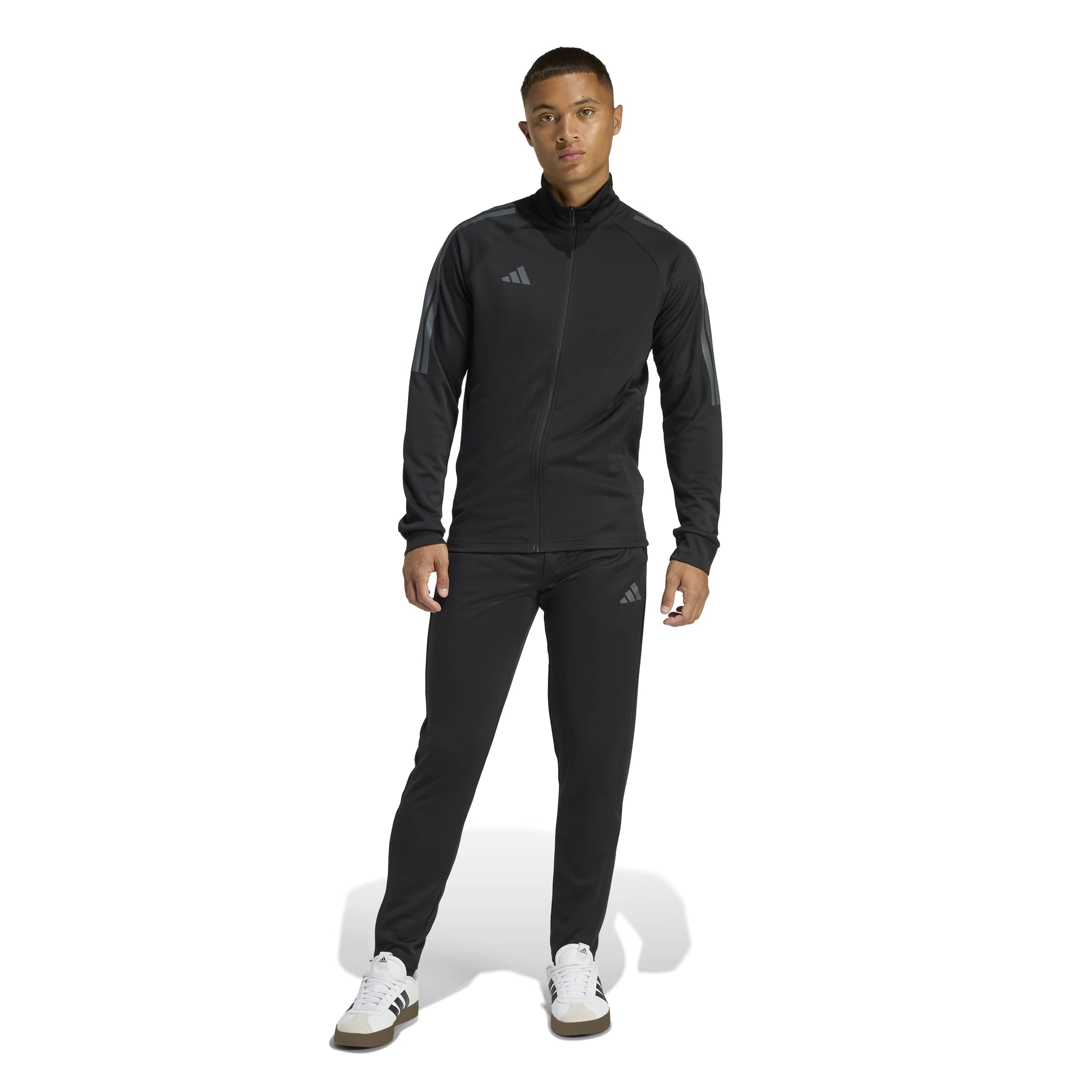 [adidas] ジャージセット TS メンズ Black (JZ1103) 3L street sports