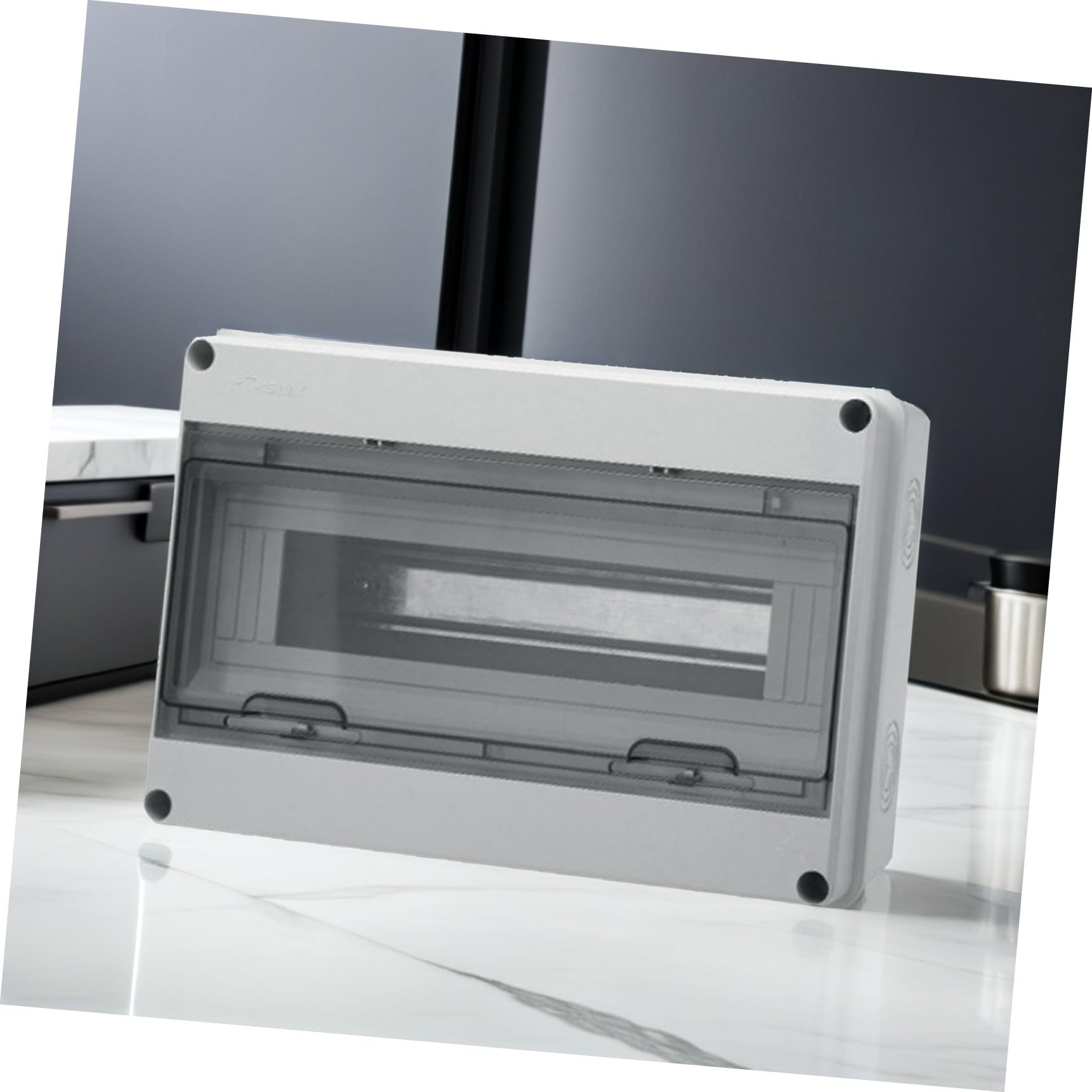 Yardenfun Scatola Elettrica Esterni Resistente alle Intemperie Coperchio Protegge Interruttore Automatico per Uso Domestico e Camper, Scatola di Protezione Distribuzione 15 Circuiti