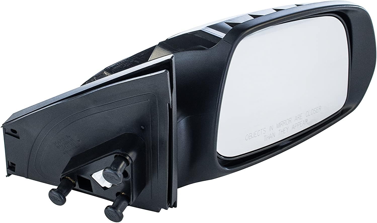 Passenger Side Mirror for Scion tC (2005 2006 2007 2008 2009 2010) Unpainted Non-Heated Non-Folding Power Operated Right Outside Rear View Replacement Door Mirror with Turn Signal Lamp - SC1321102