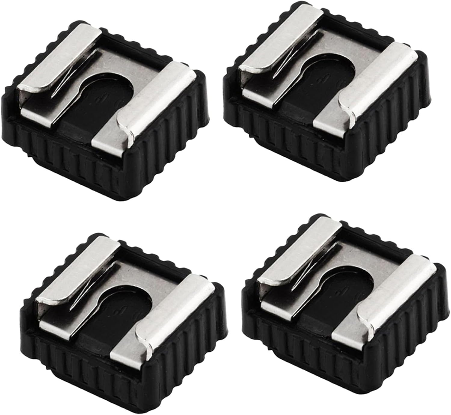 4pcs Lamp Holder Flash Adapter Socket Fittings for Camera Hot Shoe Professional Design Rustproof Material