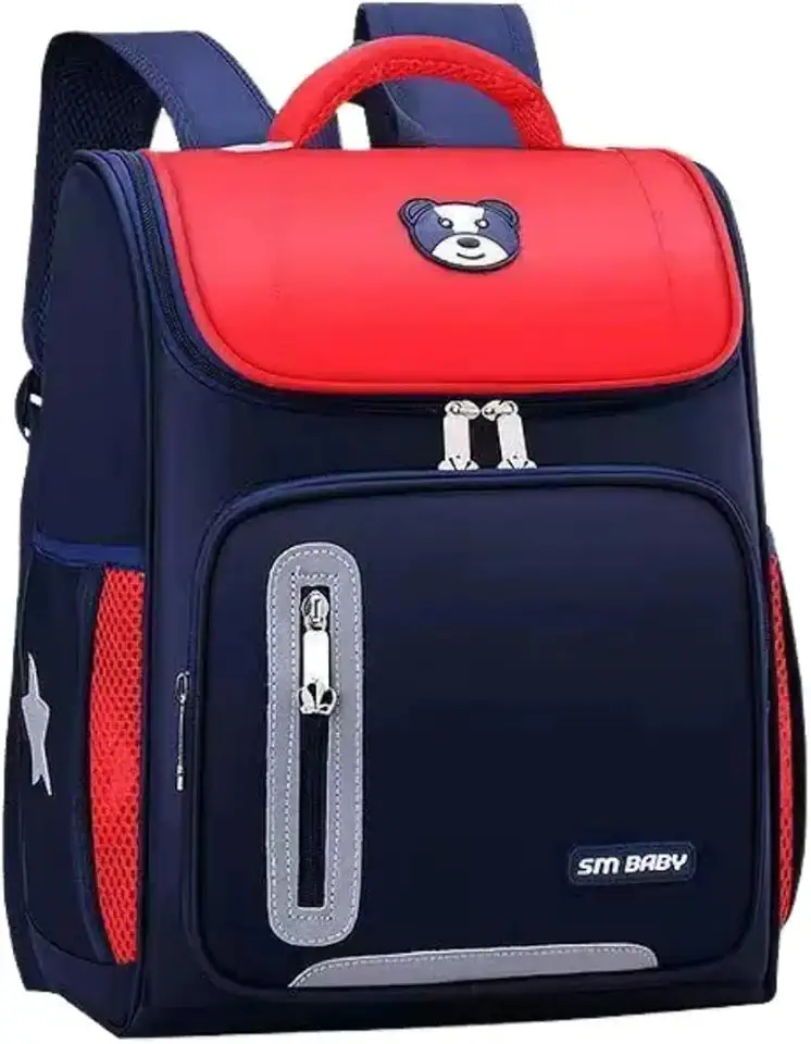 Mochila Escolar Infantil À Prova D'água Para Meninos Meninas Ortopédicas Do Ensino Fundamental Impermeavel Nylon Leve 42 Cm
