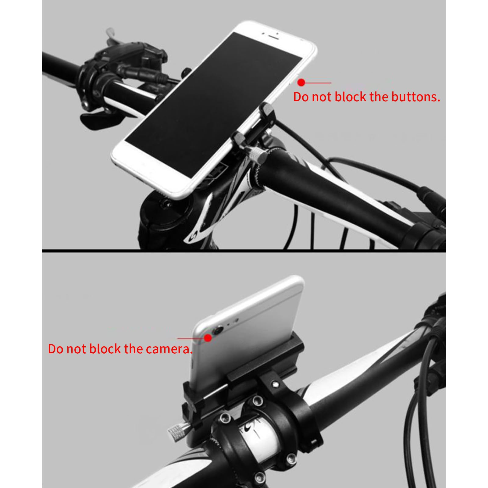 Uchwyt Rowerowy Do Telefonu Akcesoria rowerowe, nawigacja GPS outdoor | Aluminiowy Uchwyt Motocyklowy Do Telefonu Akcesoria Rowerowe Do Jazdy Szosowej Górskiej Podróży Dojazdów Dostaw Wycieczek
