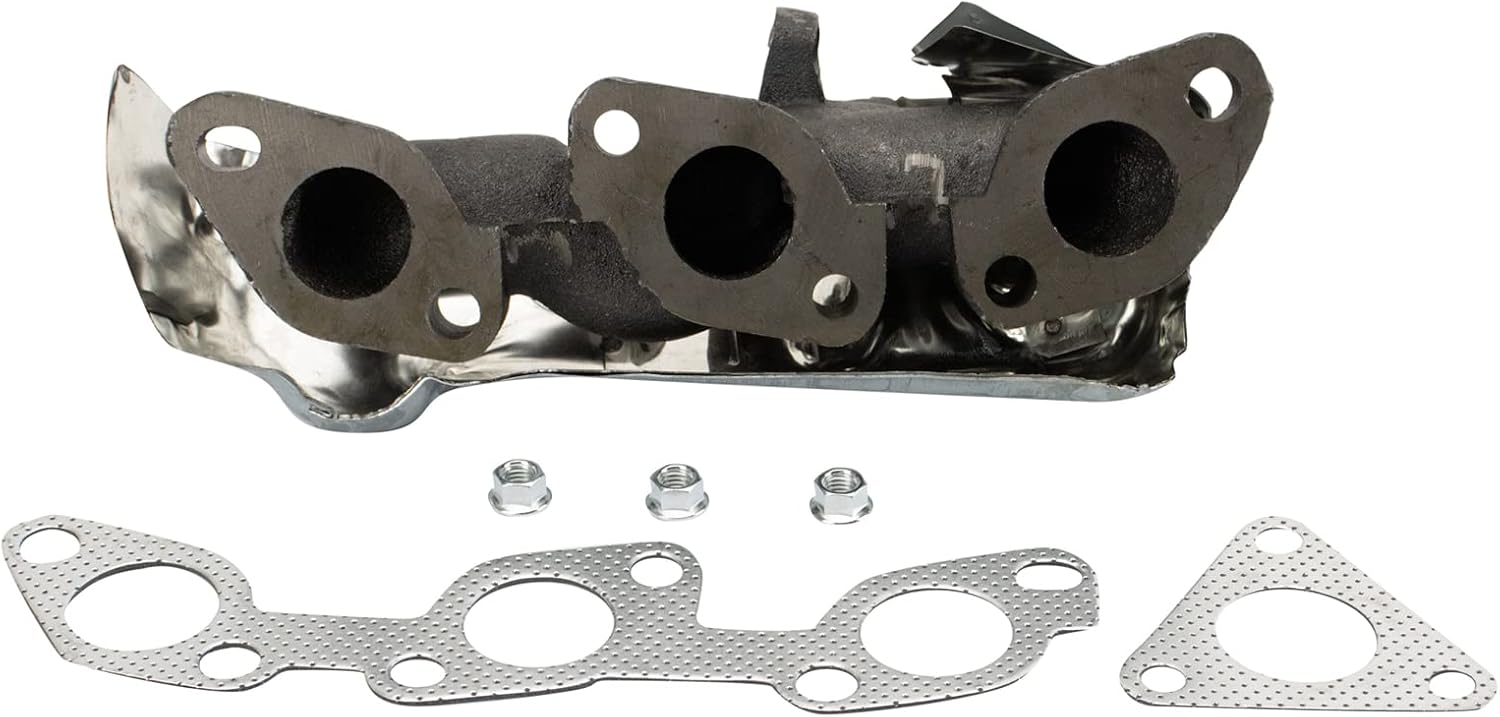 TRQ Right Exhaust Manifold Compatible with 1999-2004 Nissan Frontier 2000-2004 Xterra