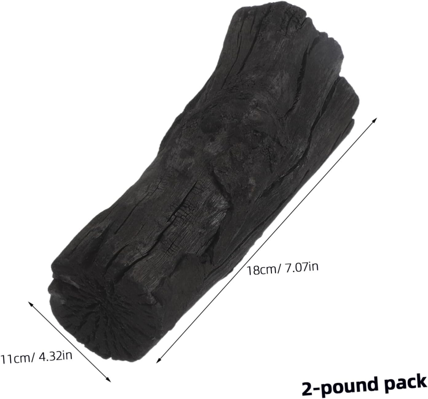 Zerodeko 1bag Barbecue Charcoal Portable Fire Tablets Natural for Enhanced Flavor for Camping Kitchen