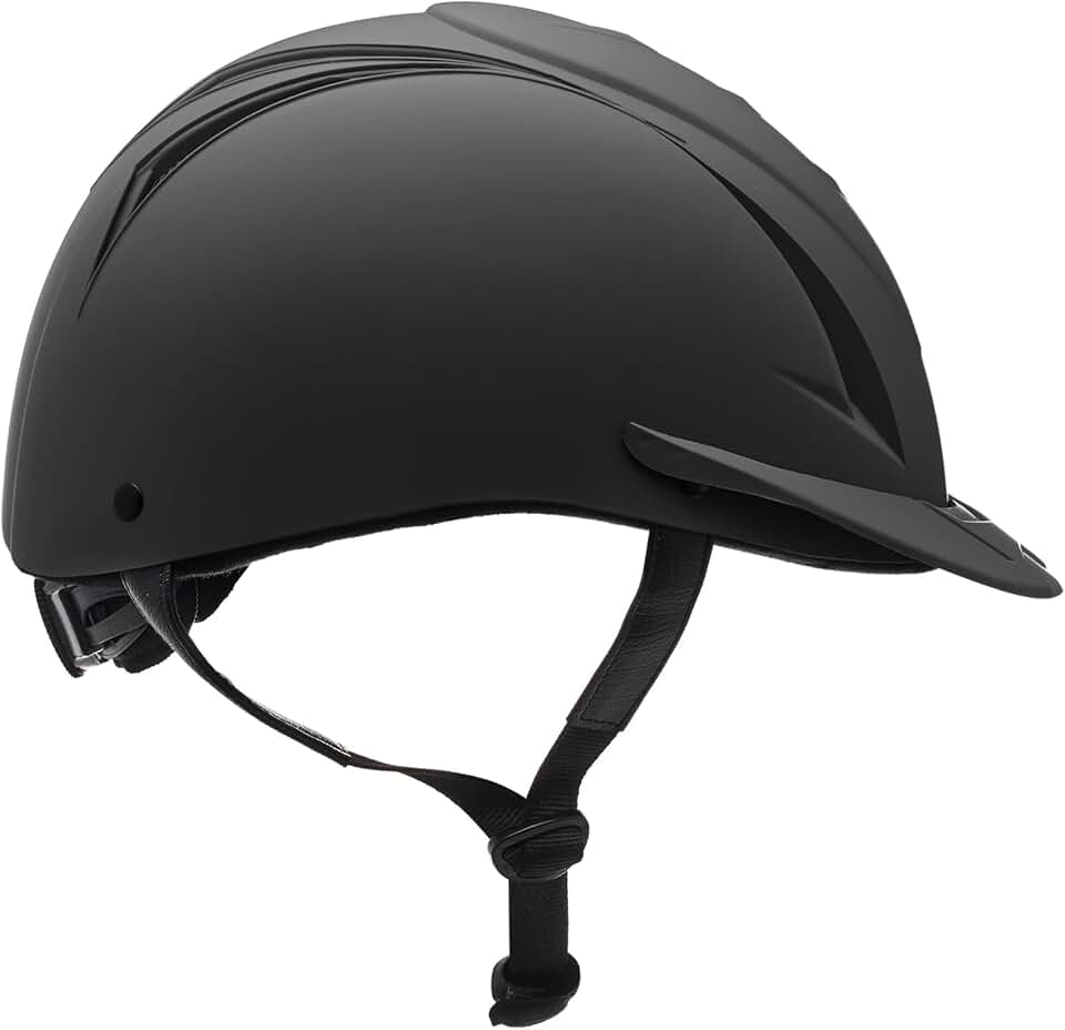 OVATION Adult Deluxe Schooler Riding Helmet - Lightweight Breathable Adjustable Equestrian Safety Helmet w/Removable Liner