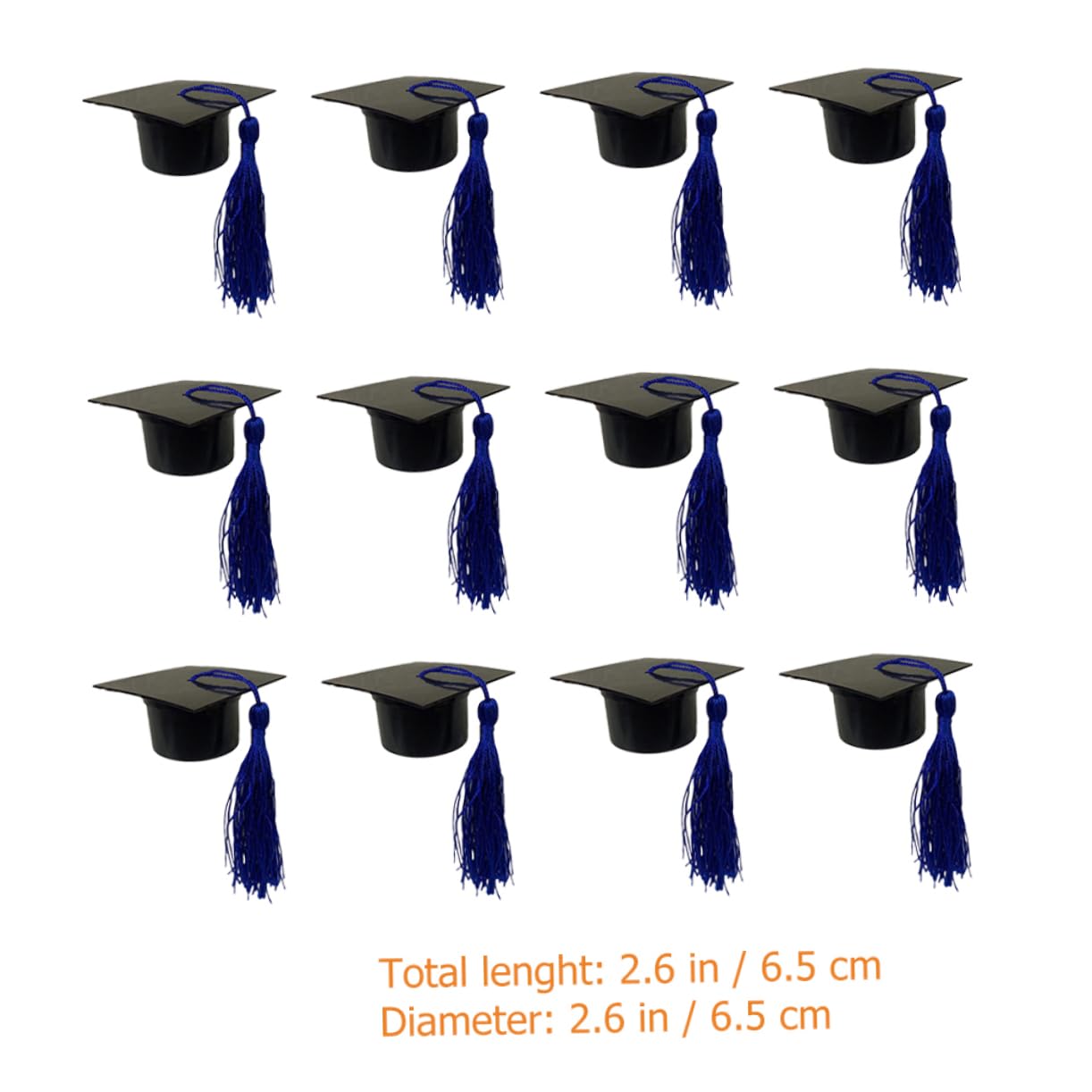 Ciieeo 24stücke Graduation Süßigkeitenboxen Form Von Doktorhüten Festliche Geschenkboxen Für Abschlussfeiern Für Party Snacks Und Dekorationen