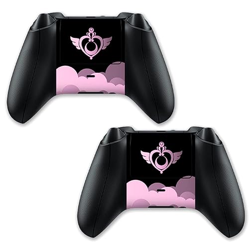 Miniatura 7 de BelugaDesign Moon Skin - Calcomanías de vinilo de anime Sailor para niñas y mujeres, compatibles con Xbox Core Official Controller Series XS