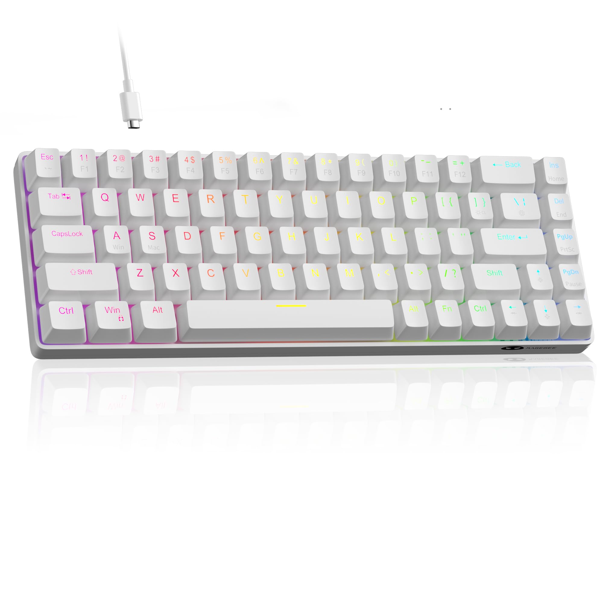 その他 maggy Amazon.com: MageGee 60% Rapid Trigger Gaming Keyboard, Hall Effect